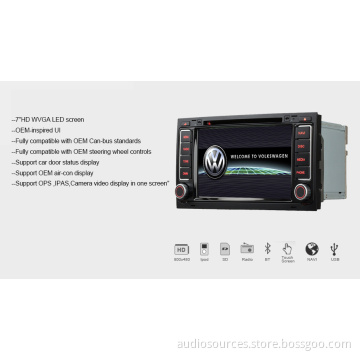 7" 2DIN Car DVD GPS Audio Player Fortoureg 2006-2009, T5/Multivan 2007-2011 (ANS-710)